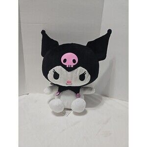 Hello Kitty and Friends Kuromi Soft Stuffed Doll Cuddly Plush Toy 8 Clean Rare